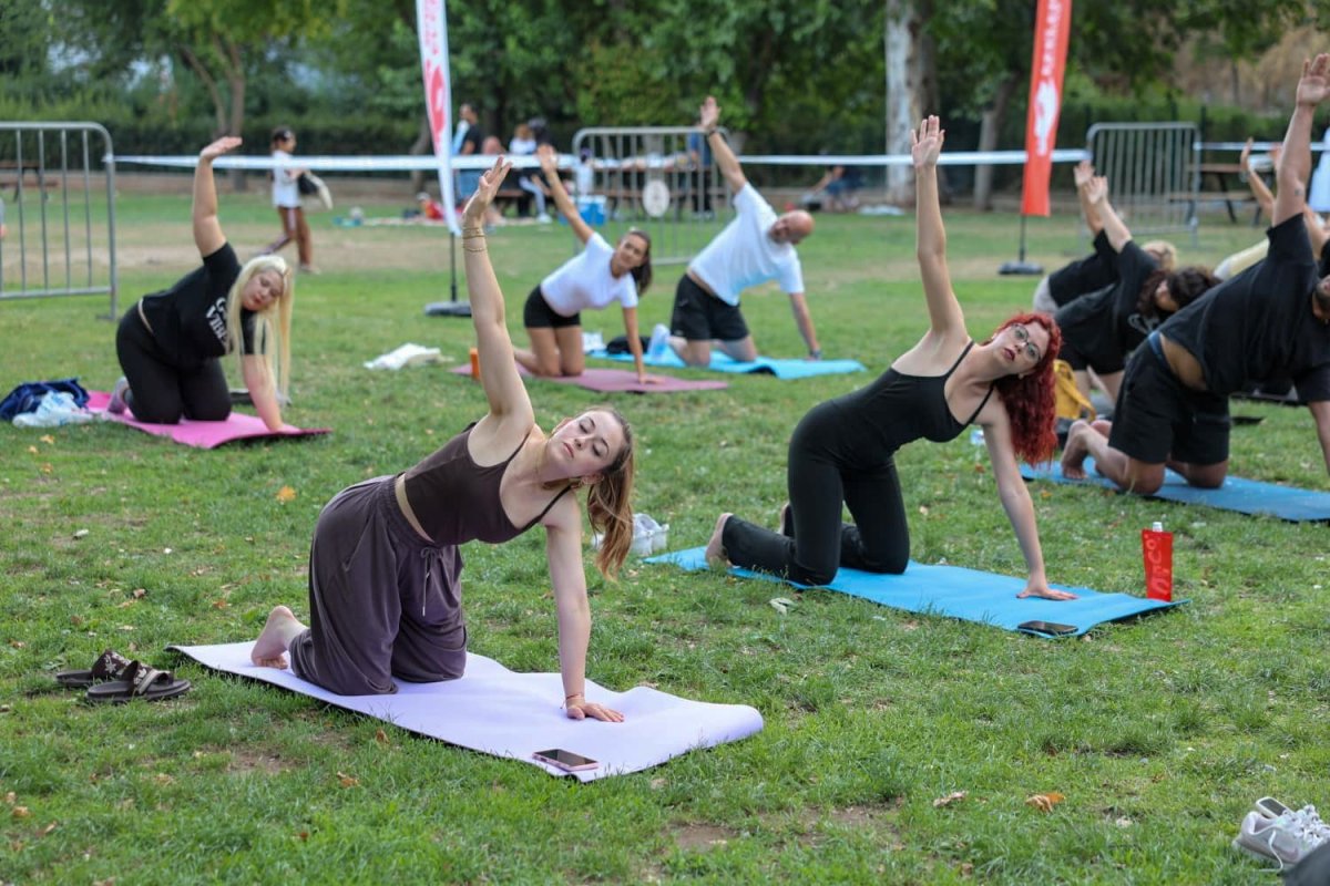 EFELER’DEN PINARBAŞI’NDA YOGA VE PİLATES BULUŞMASI..