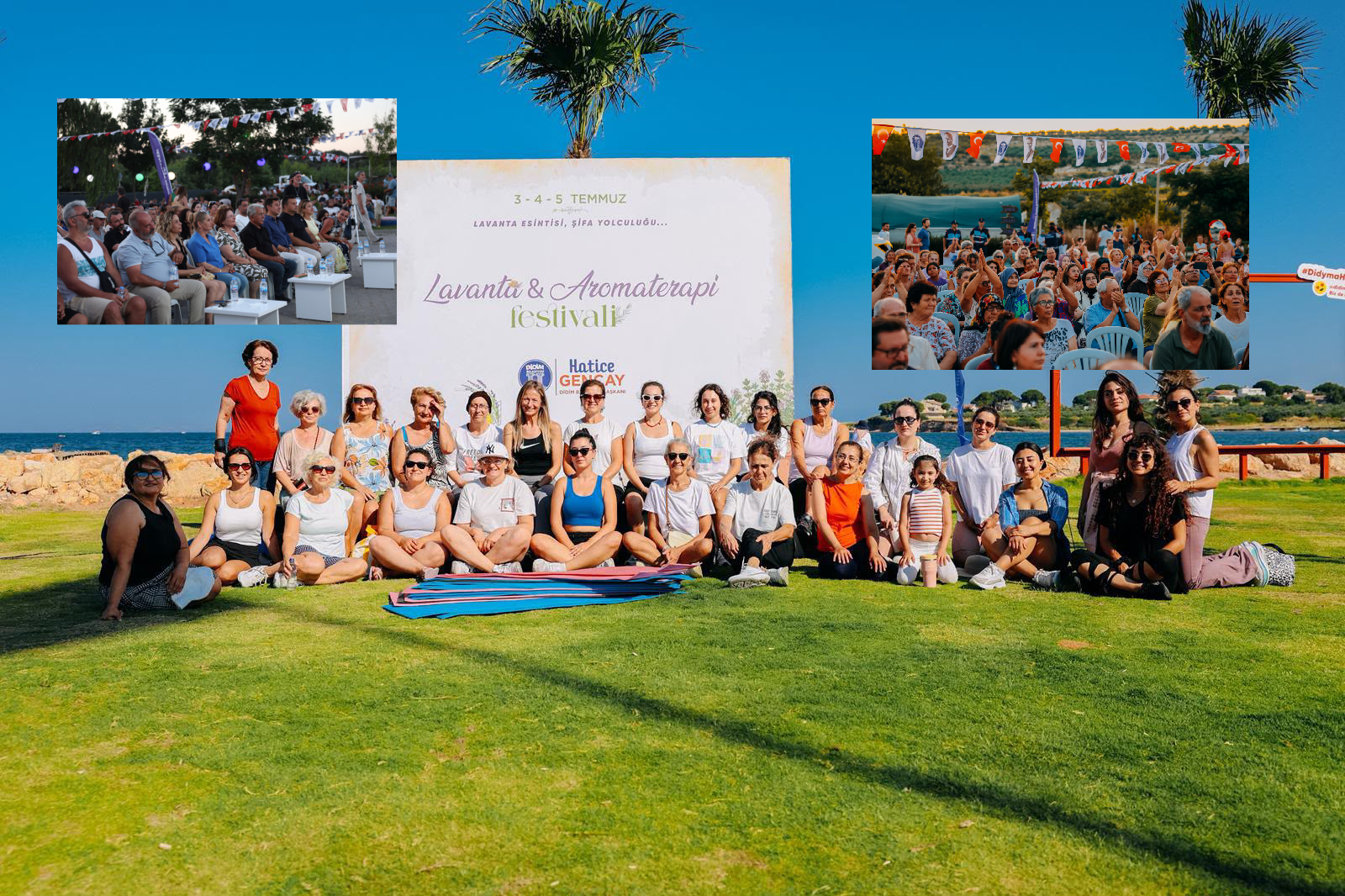 DİDİM’DE LAVANTA ; AROMATERAPİ FESTİVALİ MUHTEŞEM BİR FİNALLE SONA ERDİ