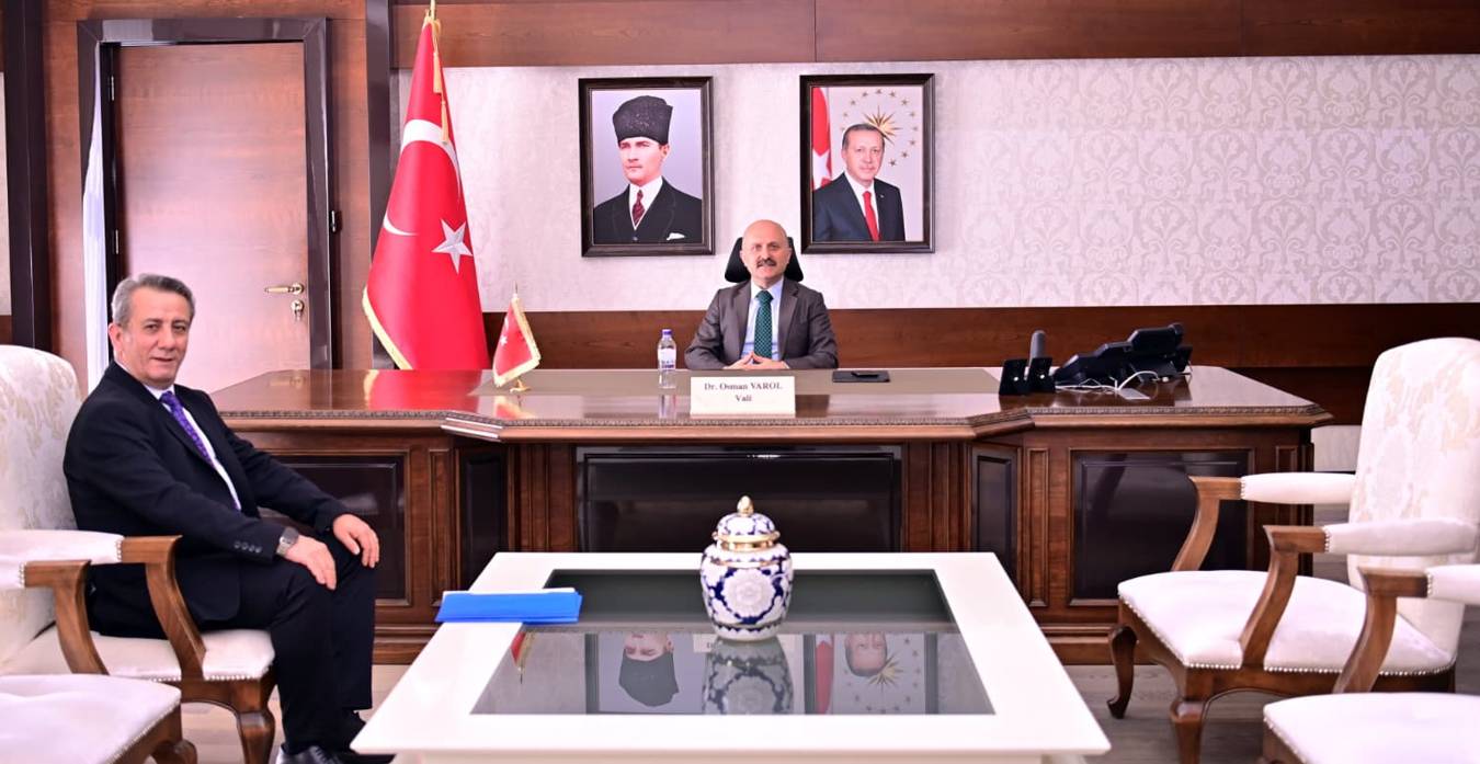 BAŞKAN ANIL YETİŞKİN’DEN VALİ OSMAN VAROL’A NEZAKET ZİYARETİ