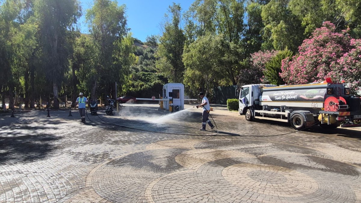 ADAGÖL MESİRE ALANINA YAZ BAKIMI..