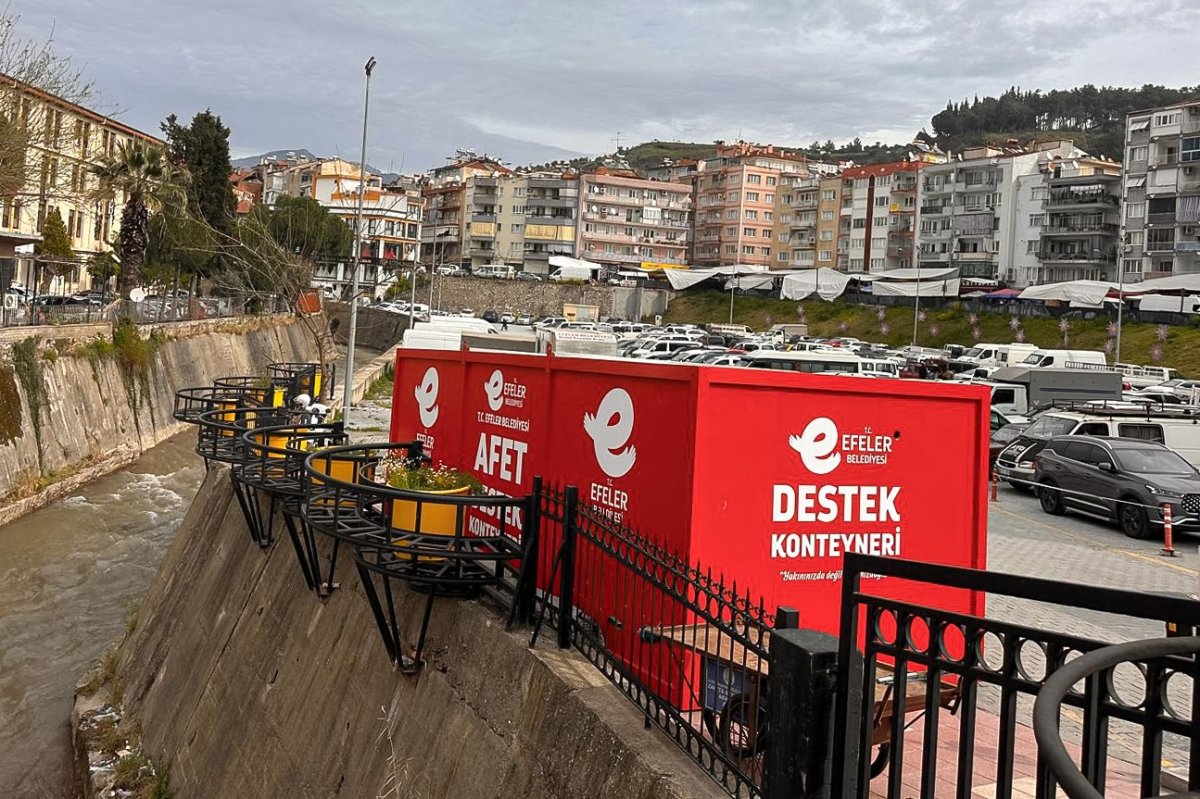 EFELER BELEDİYESİ AFET HAZIRLIĞINDA HIZ KESMİYOR