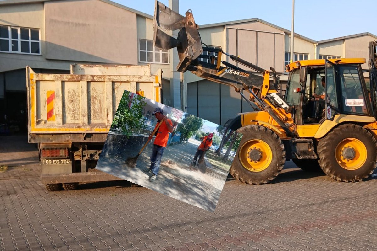 EFELER’DE TEMİZLİK FAALİYETLERİ ARALIKSIZ DEVAM EDİYOR..
