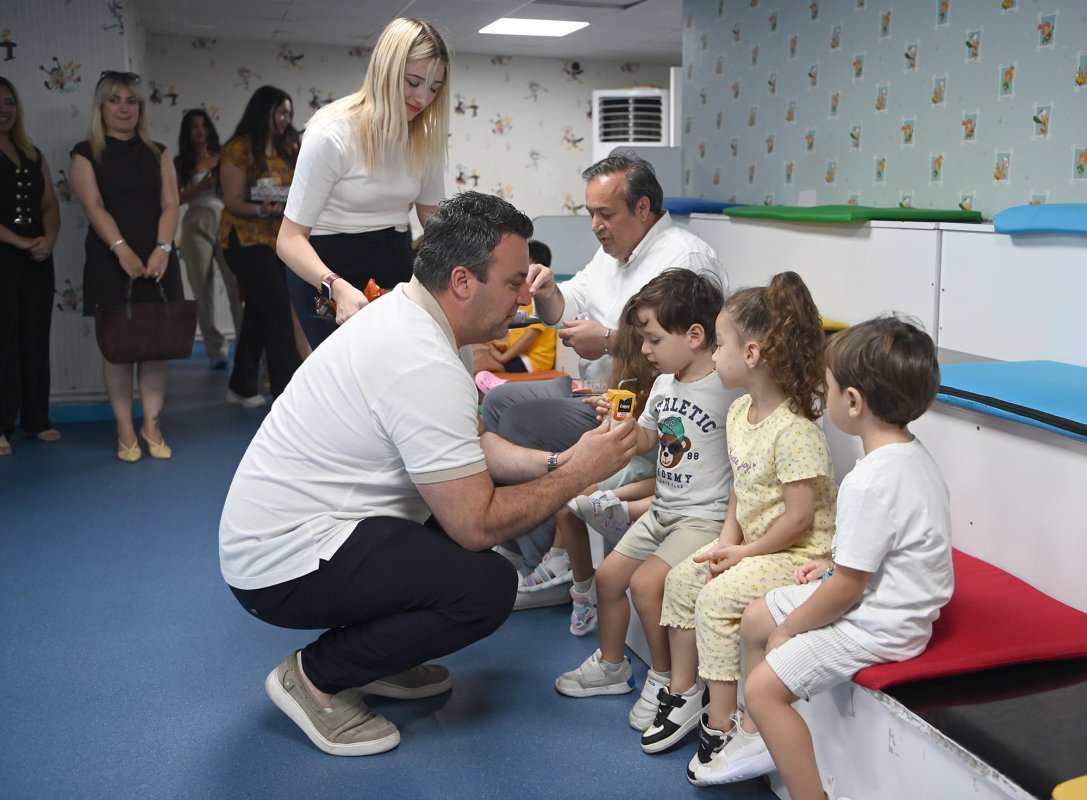 BAŞKAN VEKİLİ DEMİRTAŞ’TAN ‘ÇOCUK GELİŞİM MERKEZİ’NE’ ZİYARET