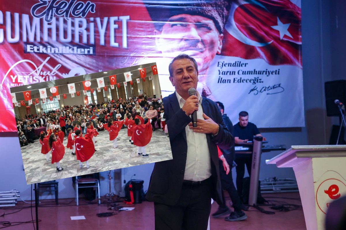 EFELER’DE CUMHURİYET BAYRAMI COŞKUSU..