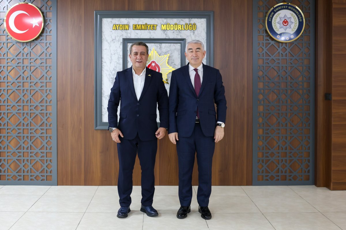 BAŞKAN YETİŞKİN’DEN İL EMNİYET MÜDÜRÜ KARADUMAN’A HAYIRLI OLSUN  ZİYARETİ..