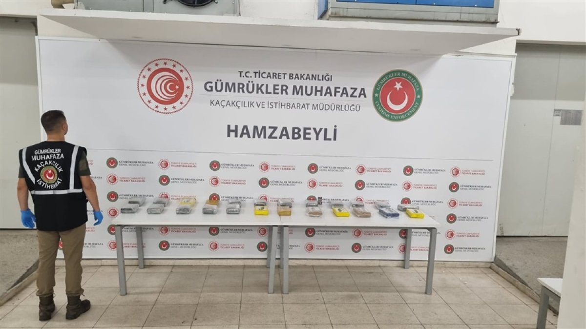 GÜMRÜK KAPISINDA UYUŞTURUCU OPERASYONU..