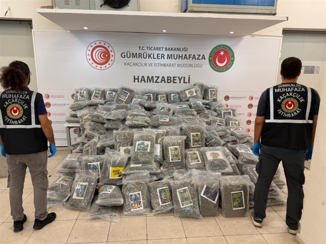 GÜMRÜK KAPISINDA BÜYÜK OPERASYON: 288 KG ESRAR ELE GEÇİRİLDİ..