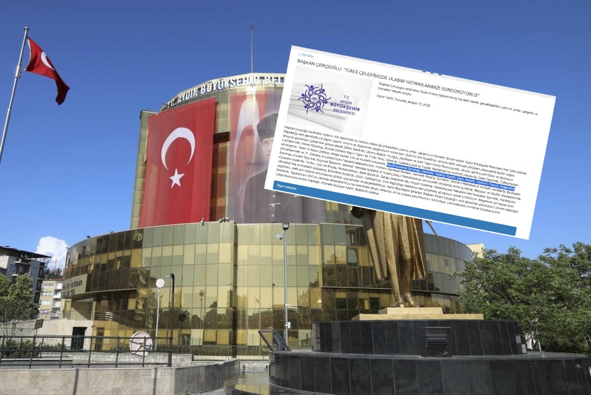 BÜYÜKŞEHİR, ‘NAZİLLİ’YE YATIRIM YAPTIM’DEMEK İÇİN MAHALLE İHRAÇ ETTİ..