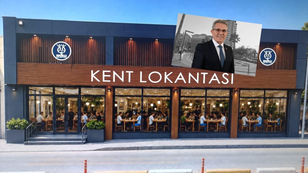 BAŞKAN TETİK’TEN MÜJDE.  NAZİLLİ'DE KENT LOKANTASI İÇİN GERİ SAYIM BAŞLADI..