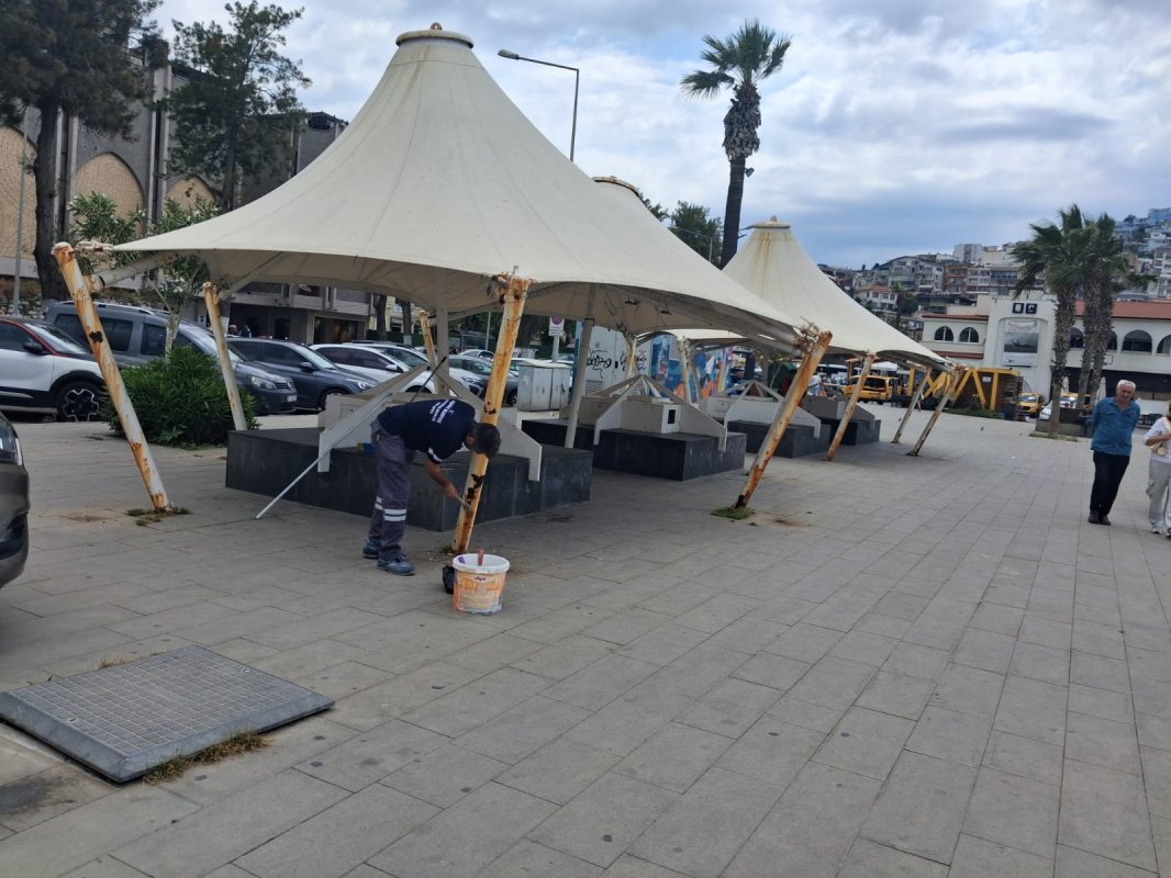 KUŞADASI BELEDİYESİ'NDEN KESİNTİSİZ MESAİ..