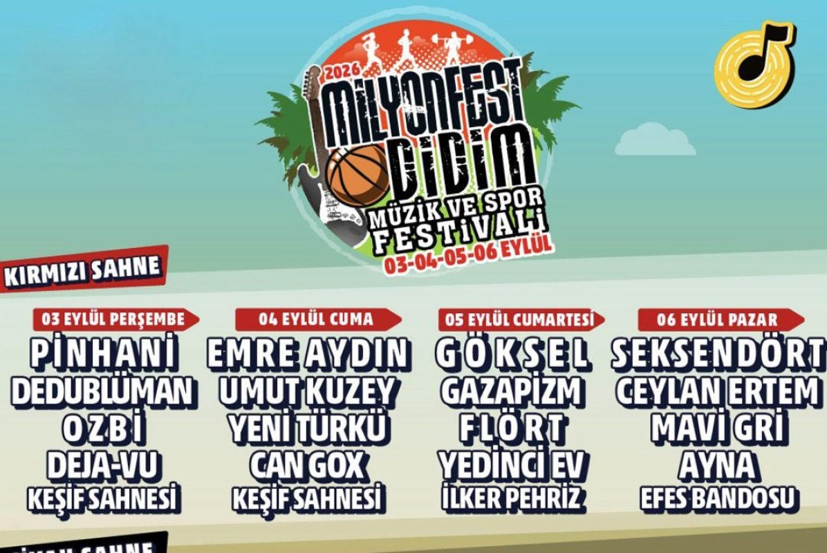 DİDİM’DE FESTİVAL HEYECANI BAŞLADI..
