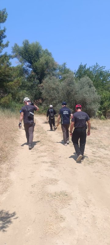 NAFAD EKİBİ SÖKE'DEKİ ARAMA ÇALIŞMALARINA DESTEK VERİYOR..