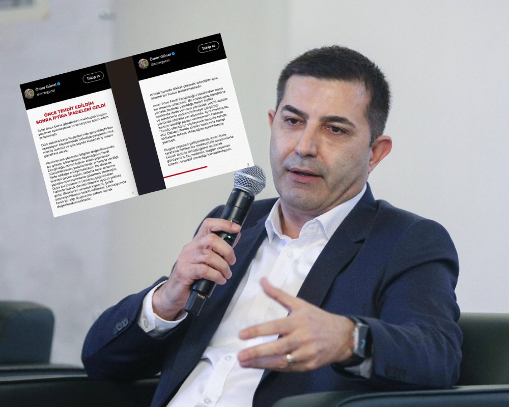 ÖMER GÜNEL’DEN FLAŞ İFADELER: ‘ÖNCE TEHDİT EDİLDİM, ARDINDAN İFTİRA İFADELERİ GELDİ’..