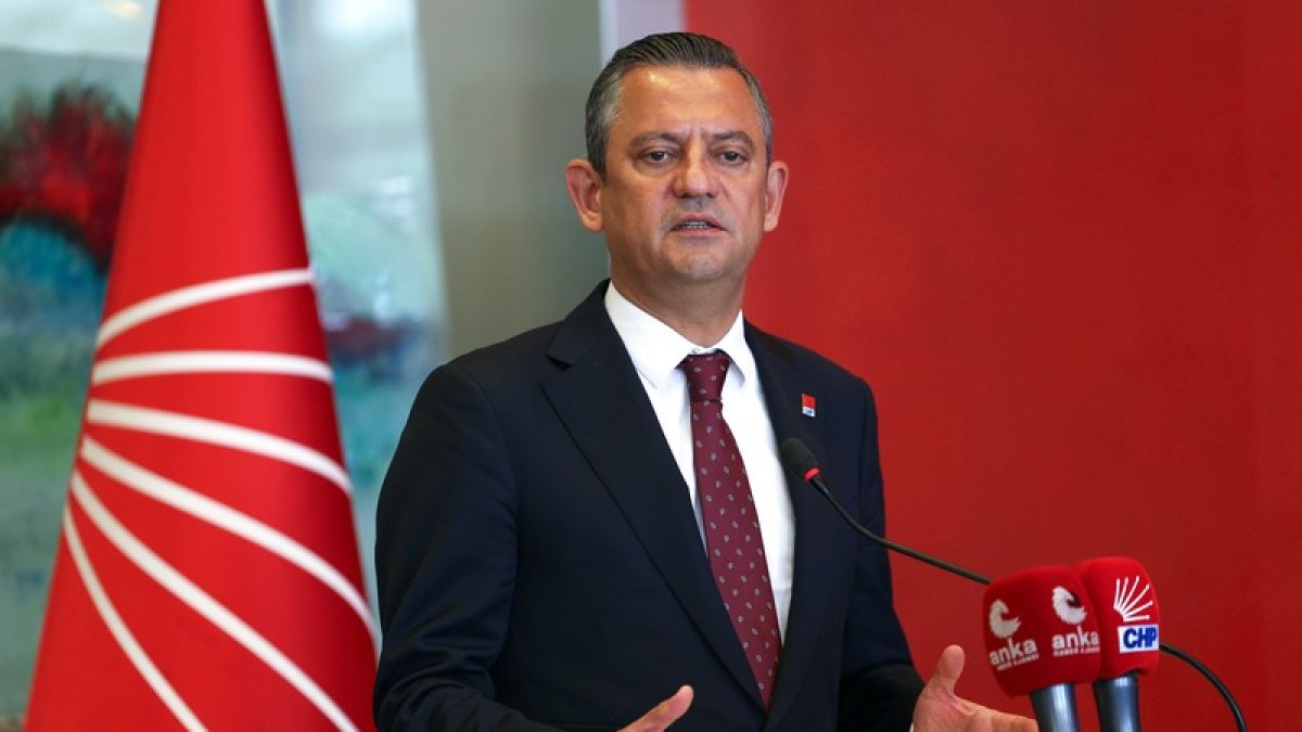 CHP LİDERİ ÖZGÜR ÖZEL: 'MÜCADELE VADEDİYORUM'...