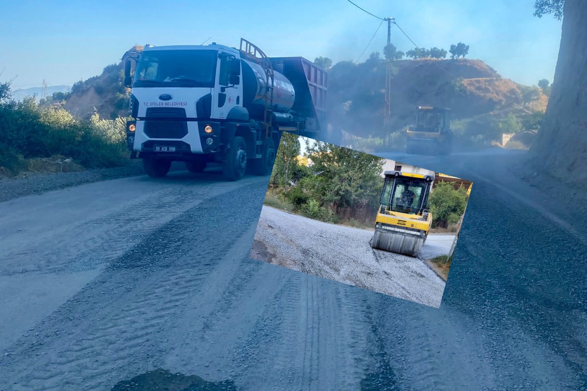 BAŞKAN YETİŞKİN'DEN PINARDERE  MAHALLESİNE YOL YATIRIMI..