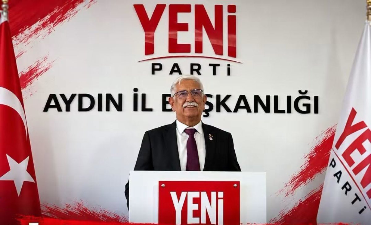 İSMET BOZKURT, YENİ PARTİ AYDIN İL BAŞKANLIĞI ADAYLIĞINI İLAN ETTİ.