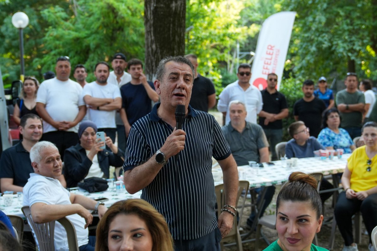 BAŞKAN YETİŞKİN MESAİ ARKADAŞLARIYLA PİKNİKTE BULUŞTU..