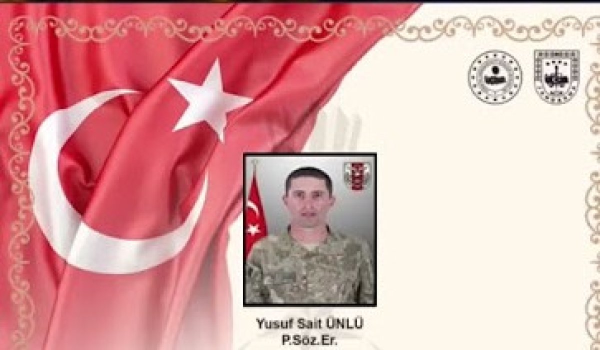 ÇİNE ŞEHİDİNİ UĞURLADI..