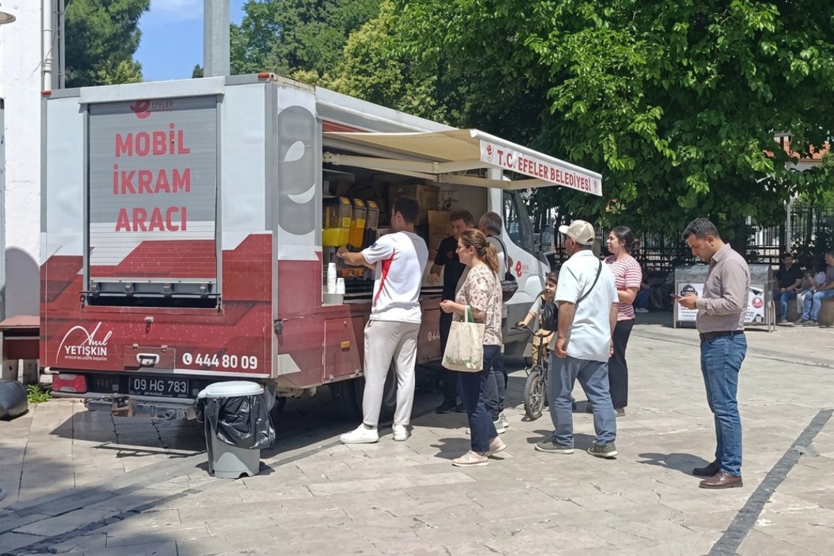 EFELER BELEDİYESİ’NDEN ÖĞRENCİLERE VE VELİLERE SERİNLETEN DESTEK..
