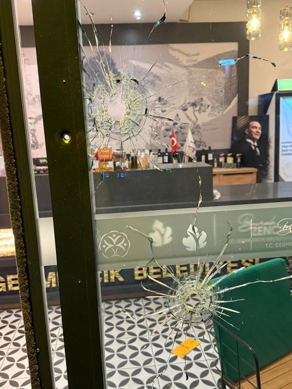 GERMENCİK BELEDİYESİ MAĞAZASINA SİLAHLI SALDIRI