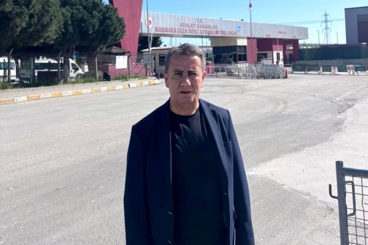 ANIL YETİŞKİN, SİLİVRİ’DE ÖMER GÜNEL’İ ZİYARET ETTİ 'MÜCADELEDEN VAZGEÇMEYECEĞİZ'