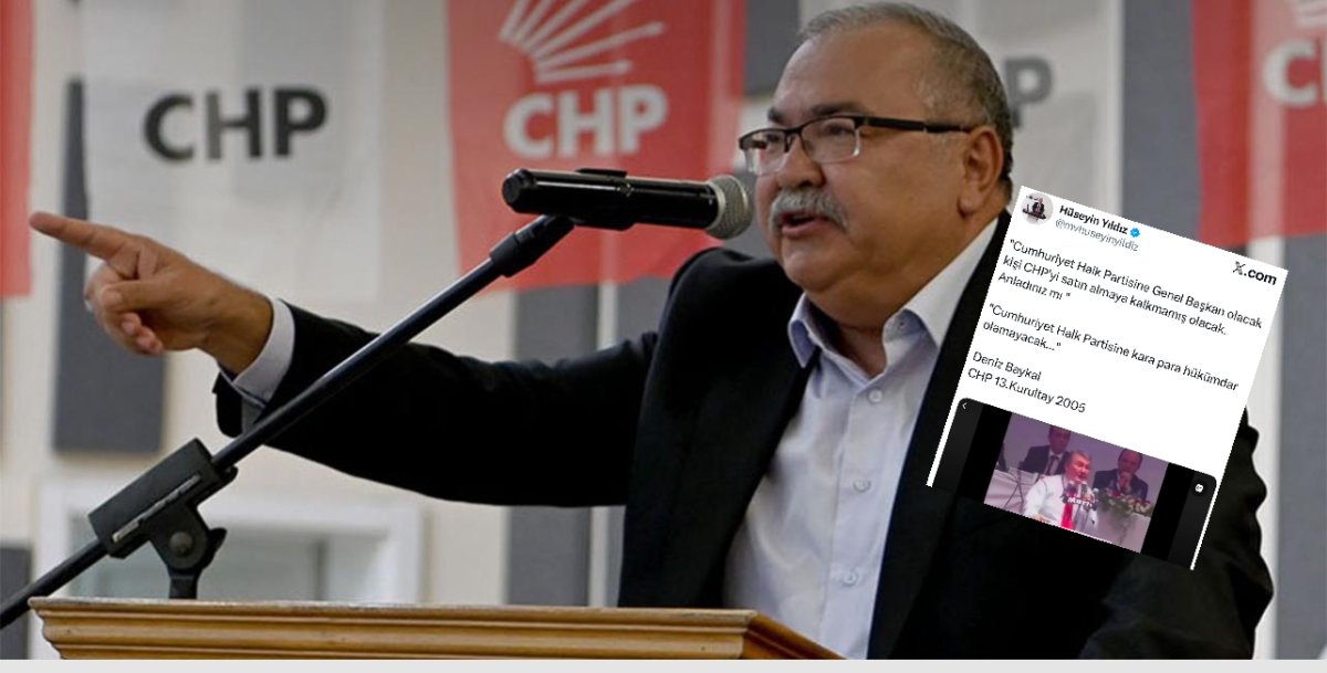 CHP'Lİ BÜLBÜL'DEN, HÜSEYİN YILDIZ'IN PAYLAŞIMINA SERT TEPKİ : 'İNSAN BİRAZ UTANIR, ARIN DA GEL'..