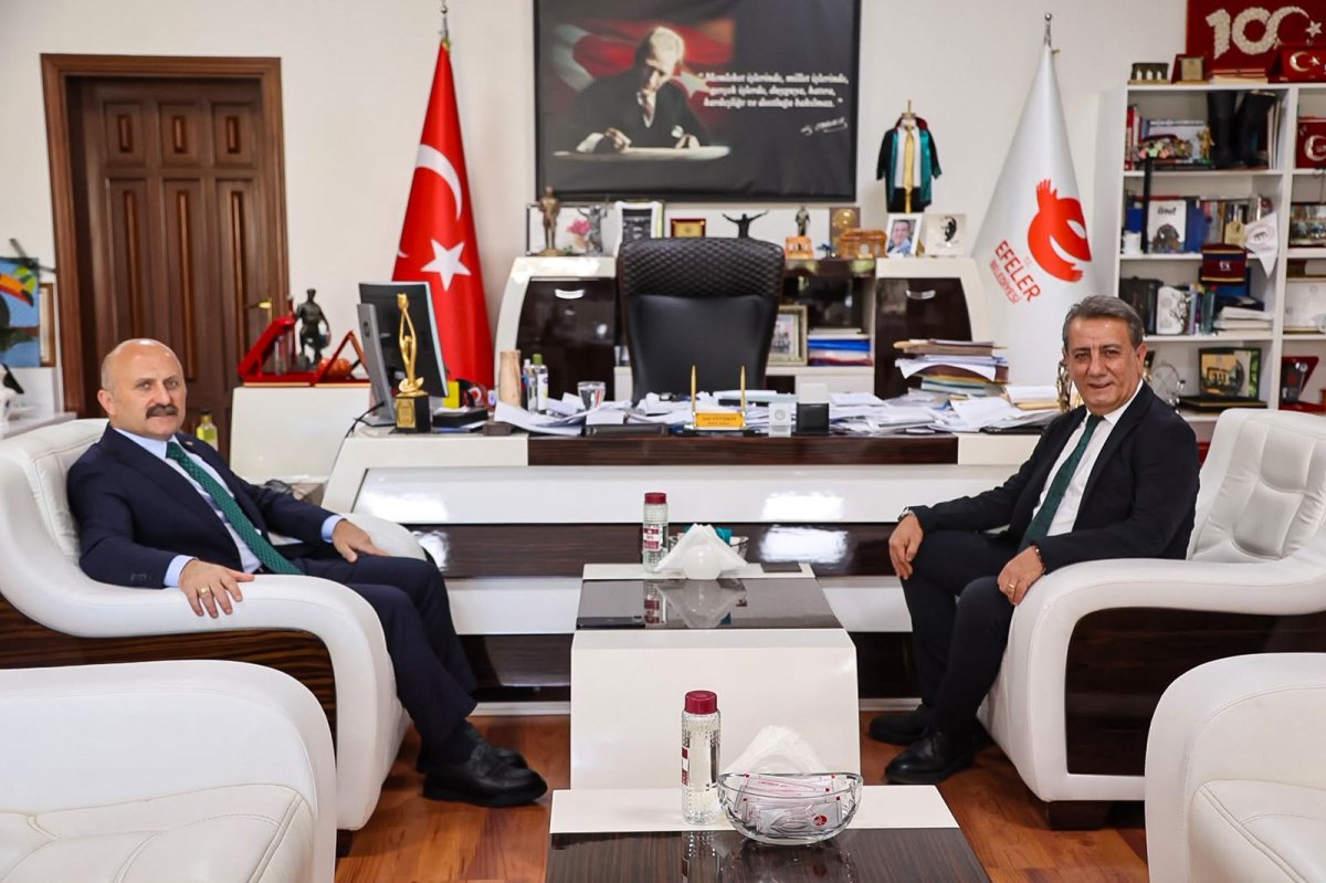 VALİ VAROL'DAN BAŞKAN YETİŞKİN'E NEZAKET ZİYARETİ..