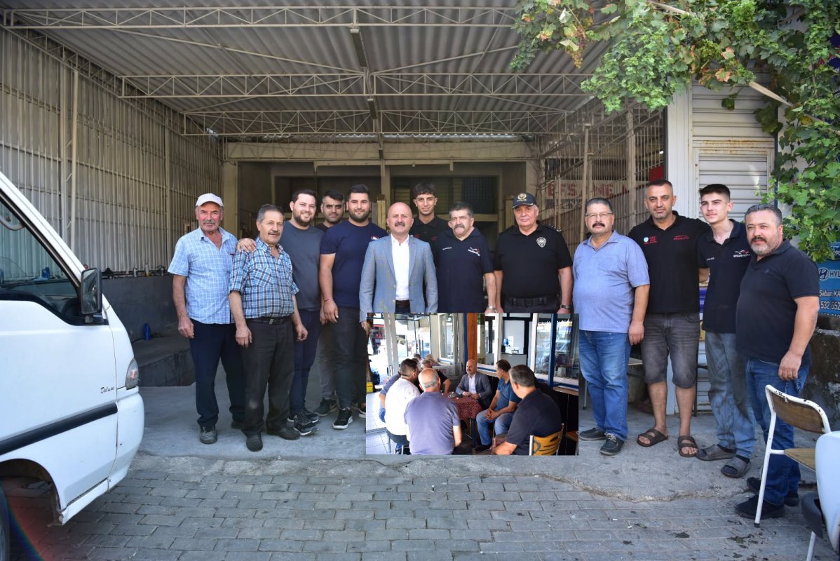 VALİ DR. OSMAN VAROL 2. SANAYİ SİTESİ ESNAFI İLE BİR ARAYA GELDİ..