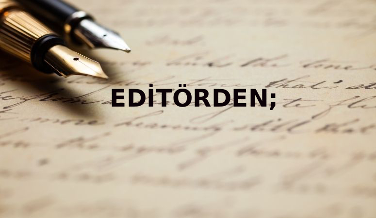 EDİTÖRDEN